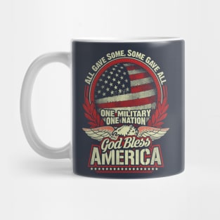 Veteran God Bless America Shirt Mug